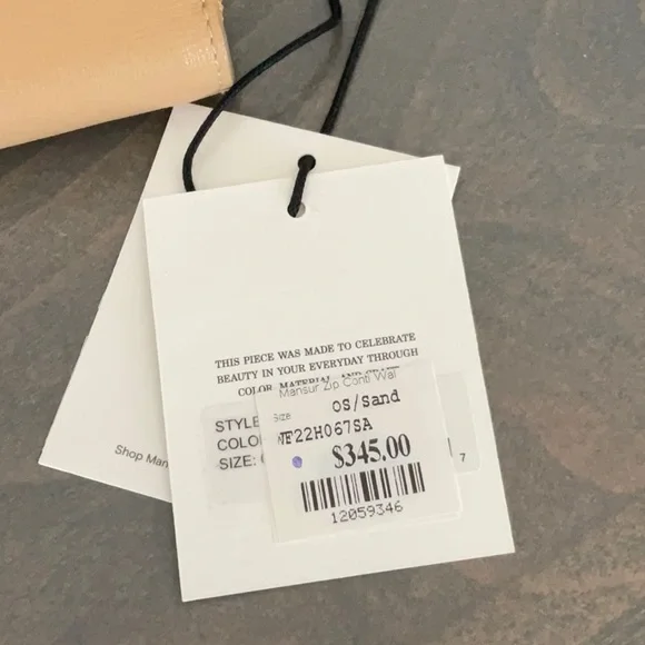 Mansur Gavriel Continental Zip Wallet - Sand - Picture 3 of 11